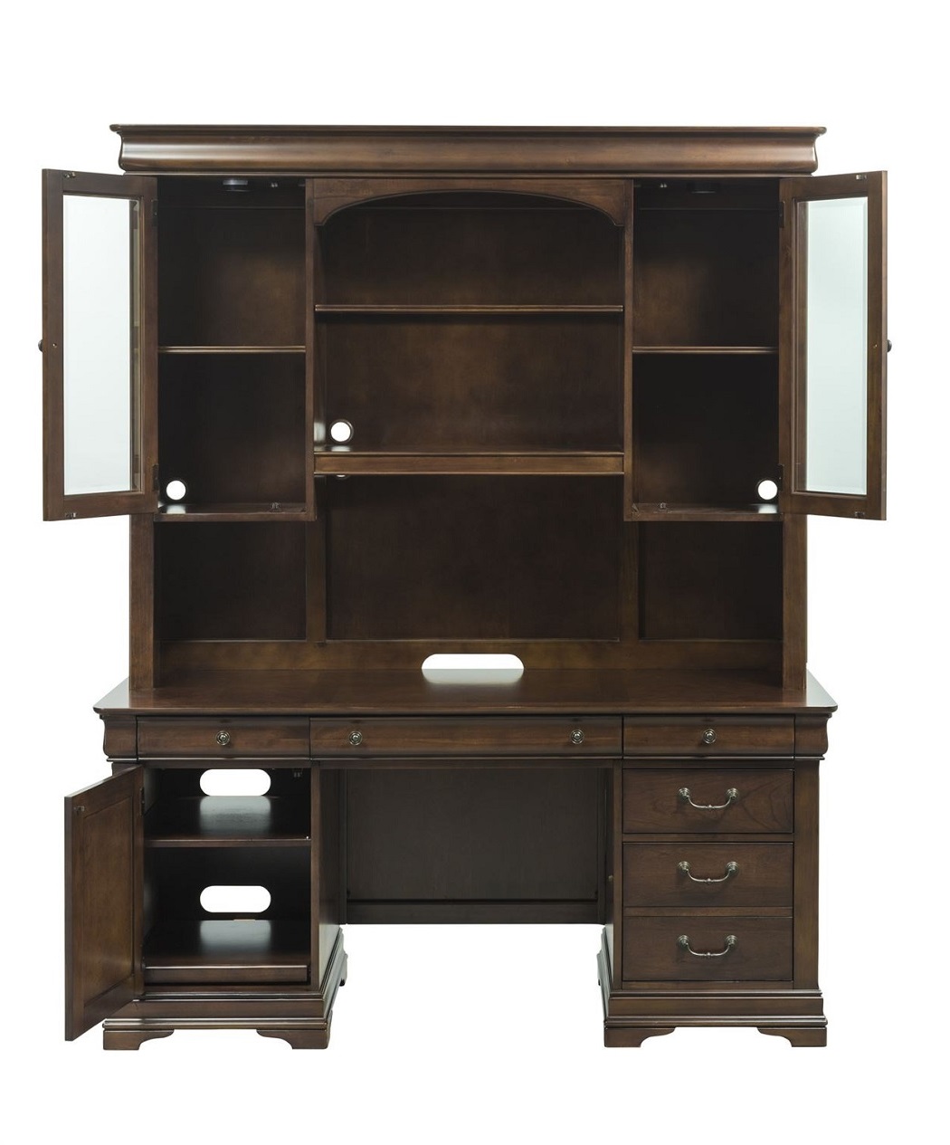 American Design Furniture by Monroe - Lafayette Cherry Wood Credenza 2